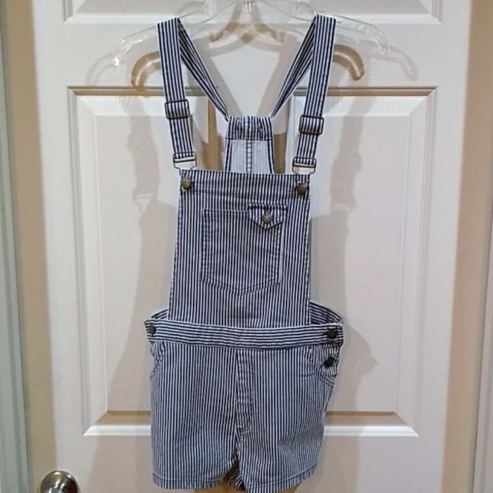 Sneak Peak Overall Shorts